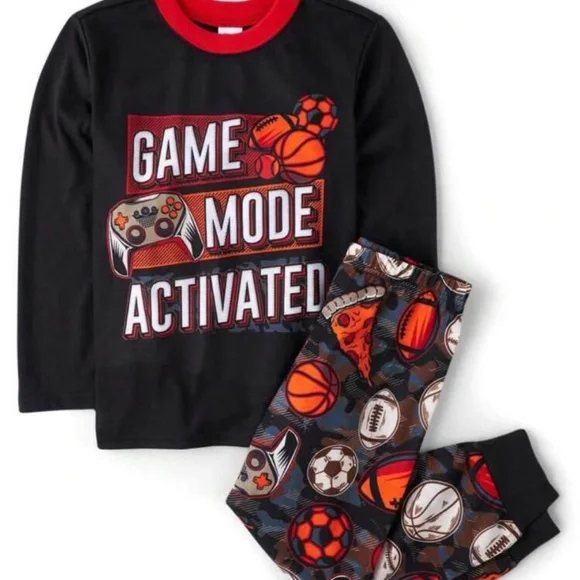 Boys Gaming PJ set - Picture 1 of 3